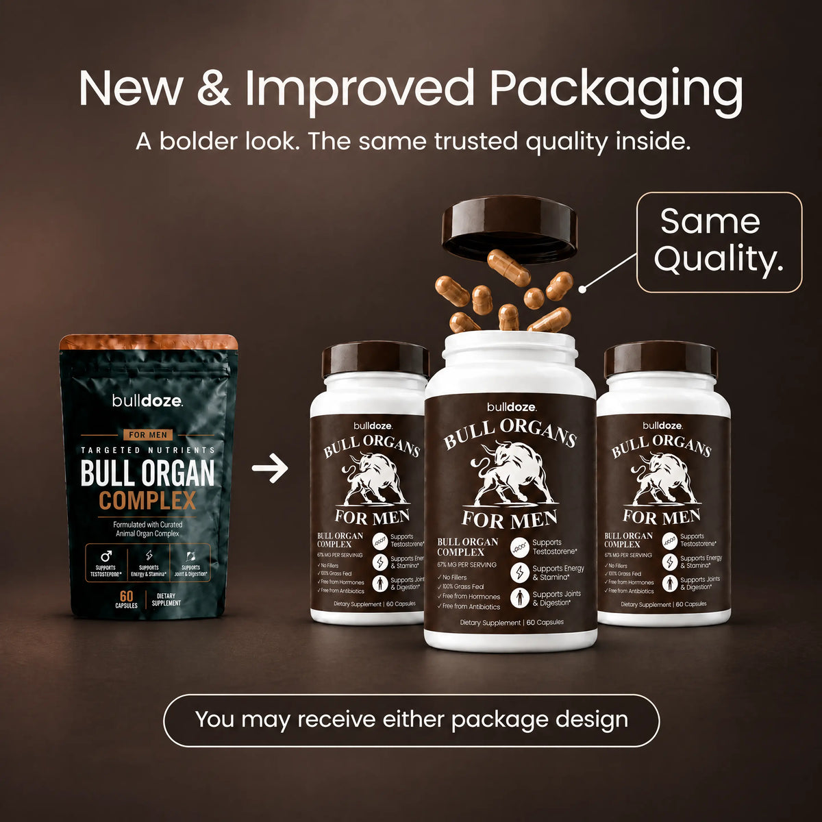 Bulldoze® Bull Organ Complex for Men