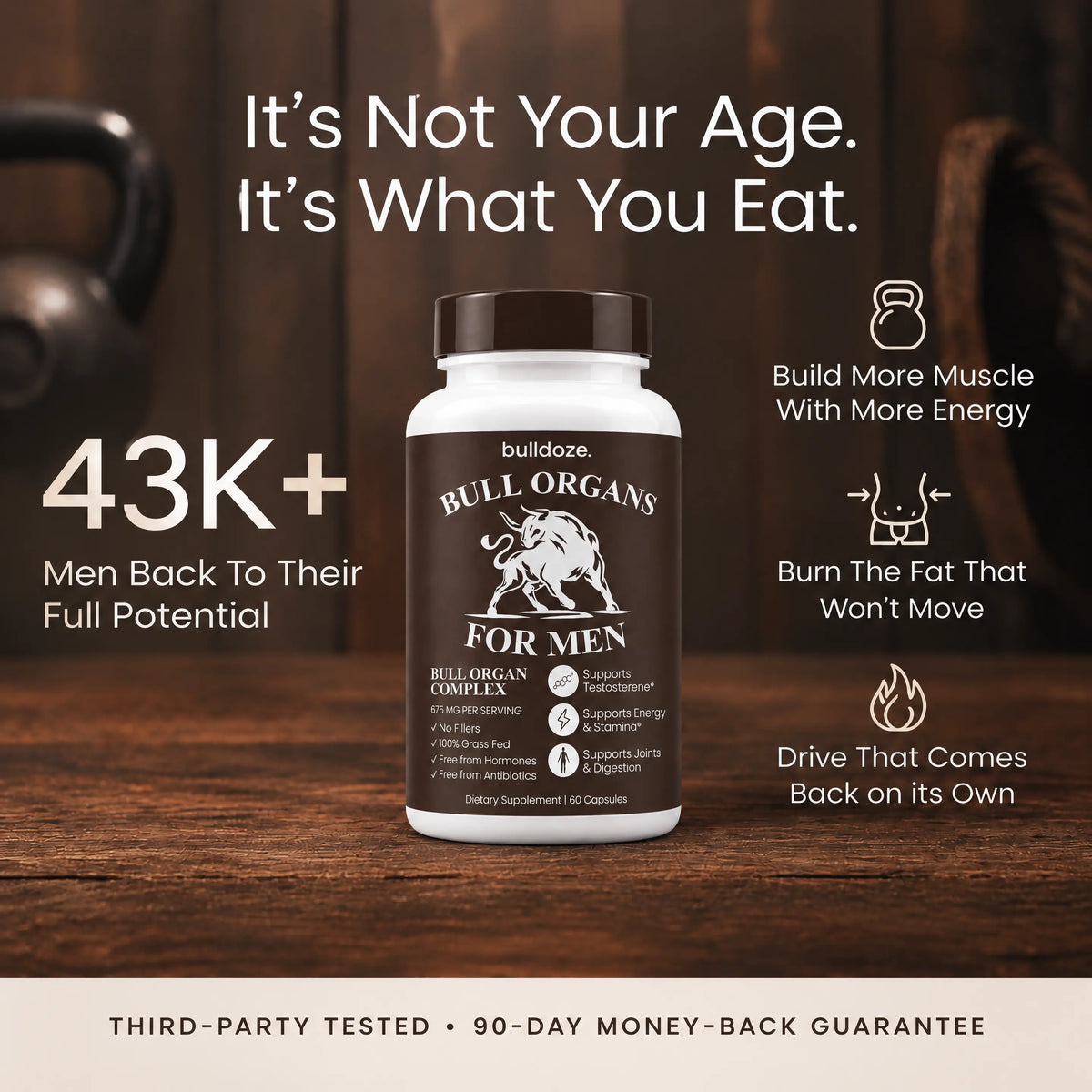 Bulldoze® Bull Organ Complex for Men
