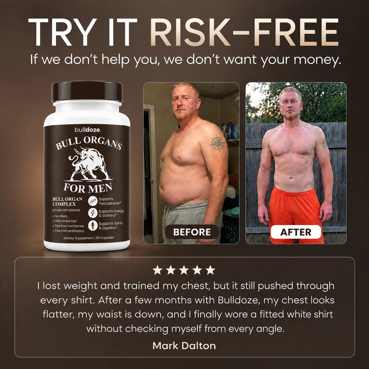 Bulldoze® Bull Organ Complex for Men