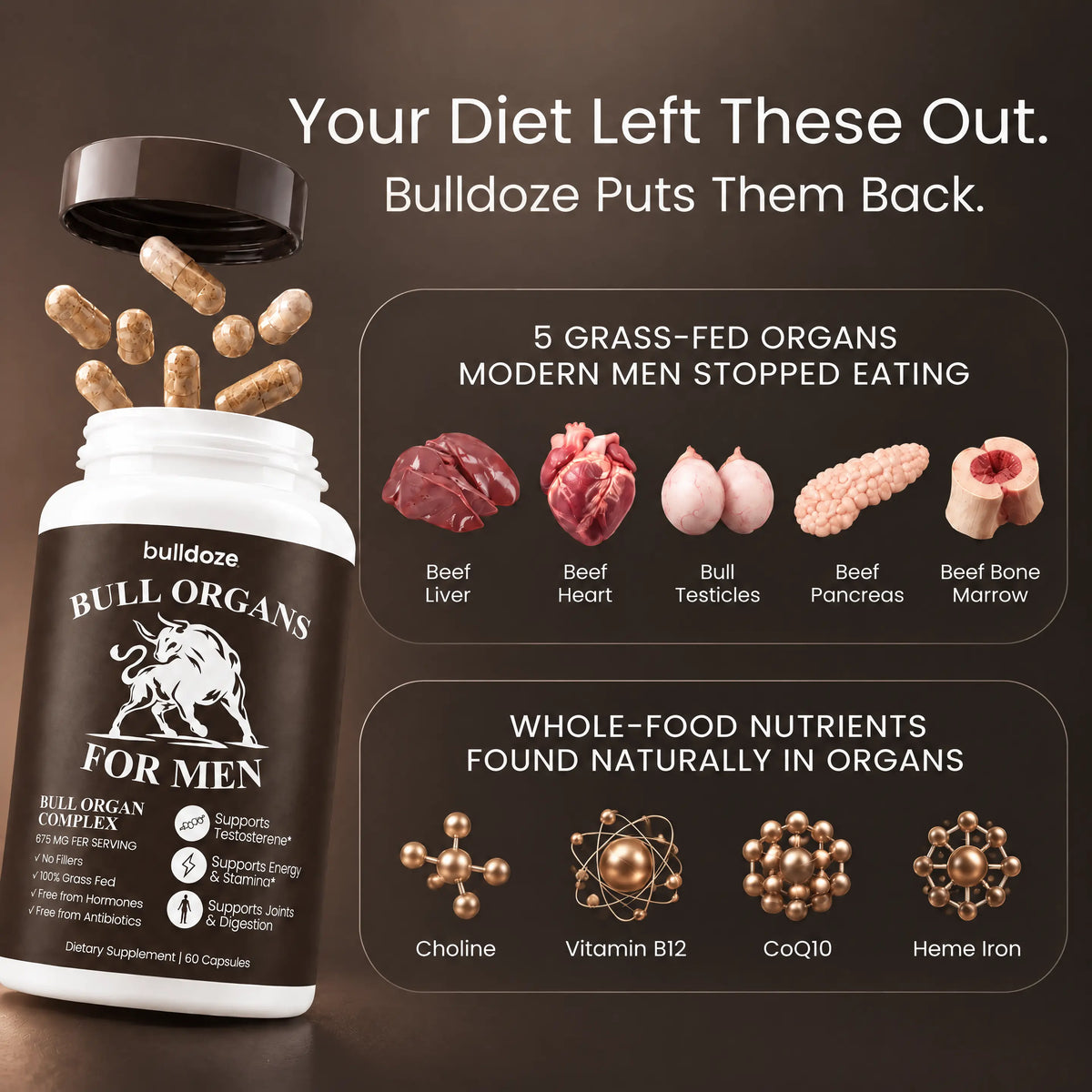Whole-food nutrition behind the bigger picture.