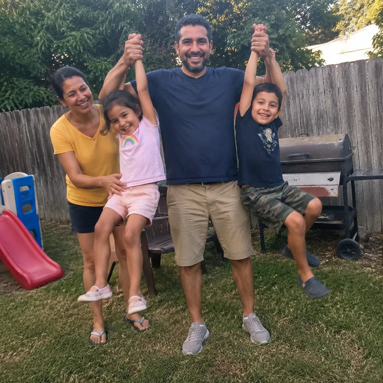 Bulldoze family moment