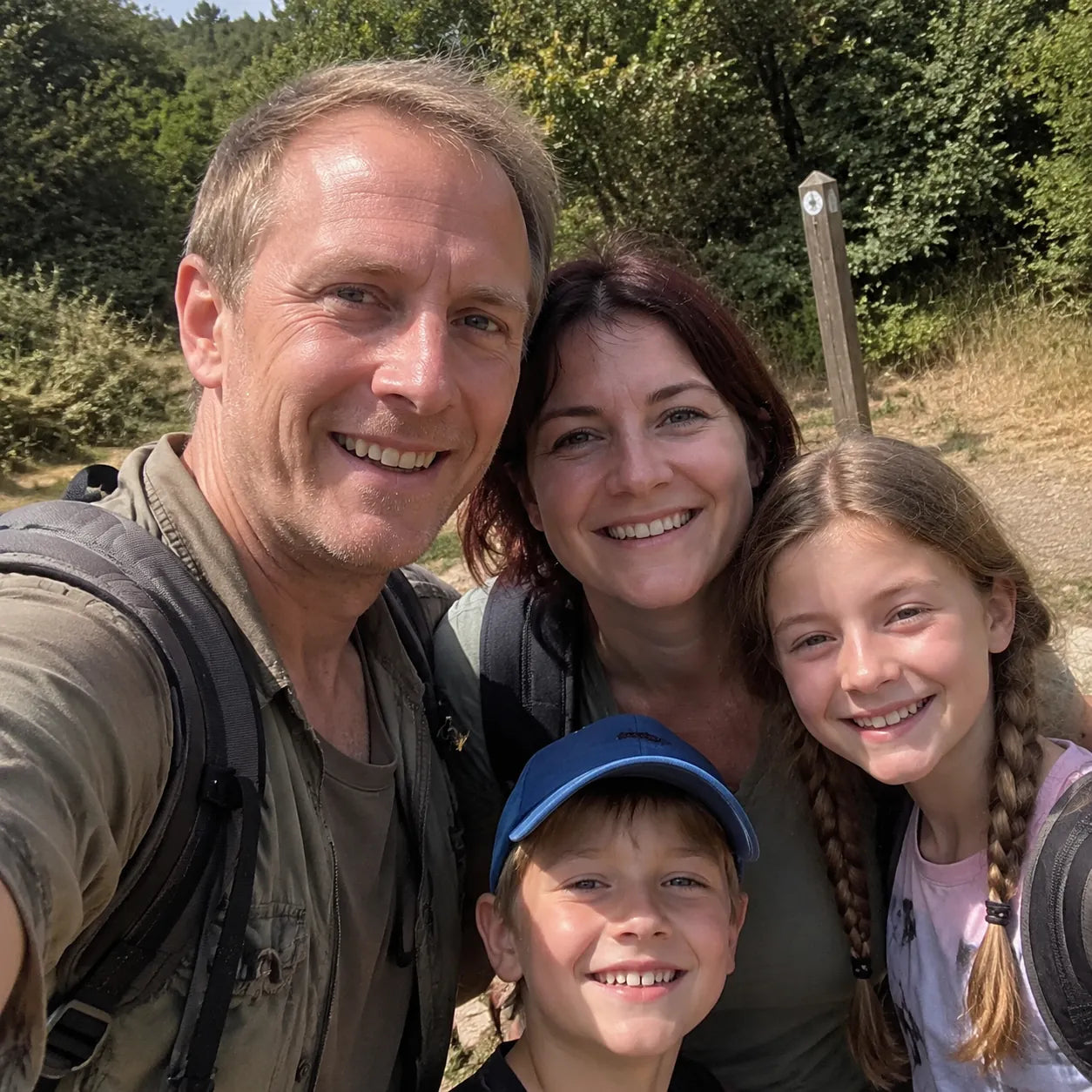 Bulldoze family moment