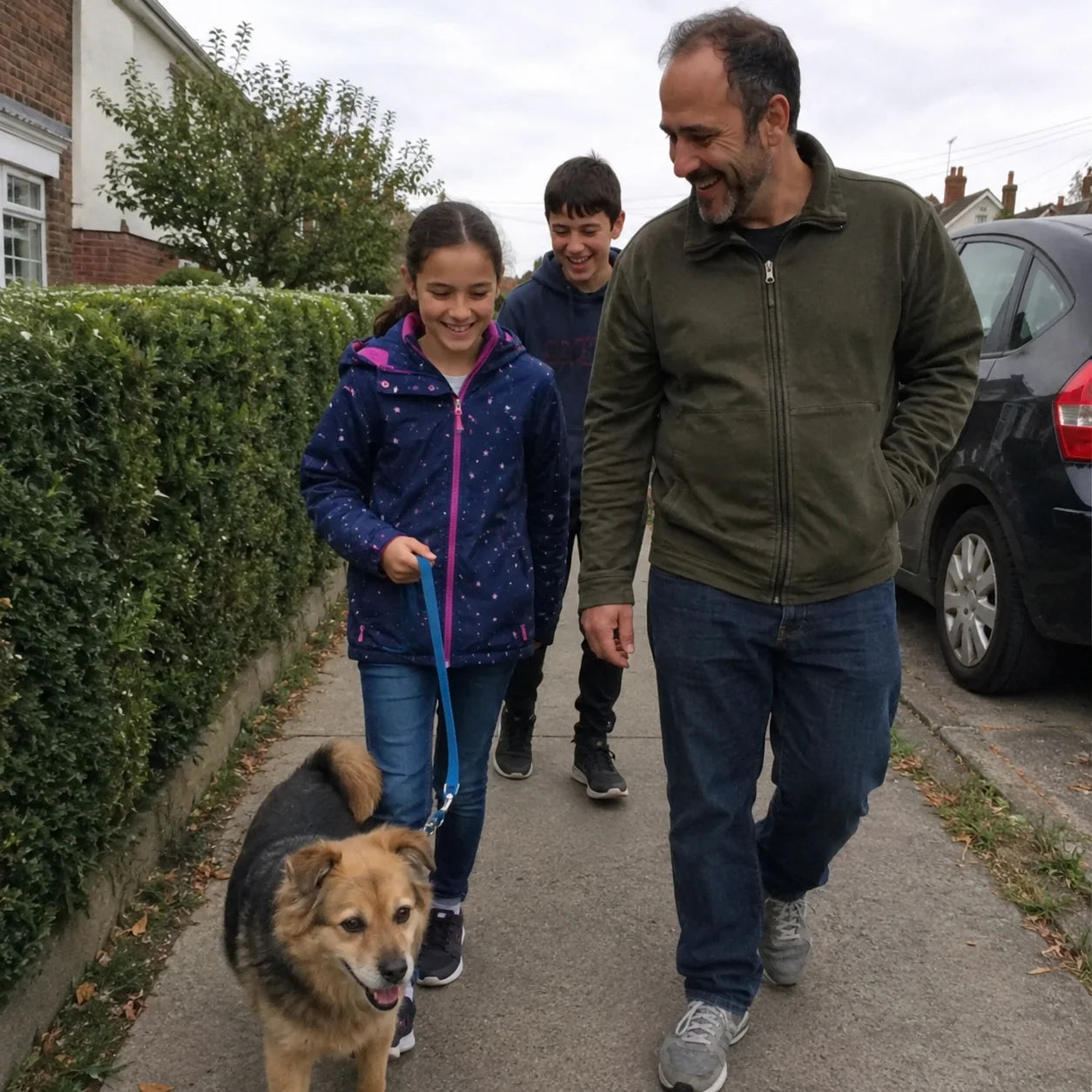 Bulldoze family moment