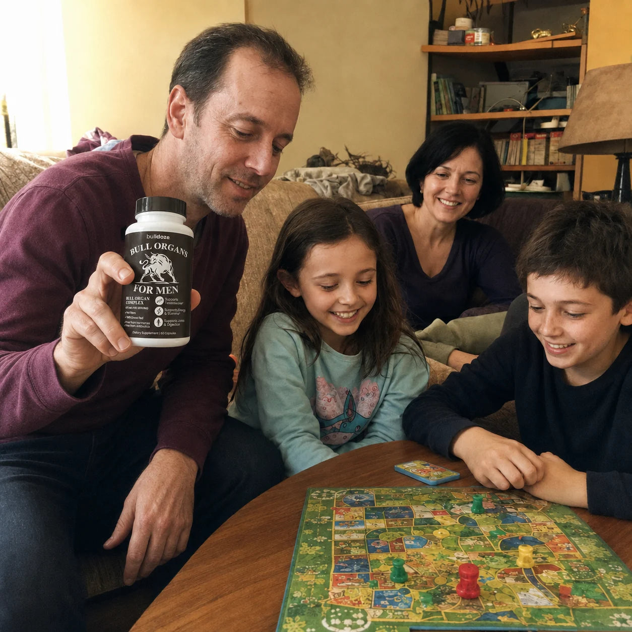 Bulldoze family moment