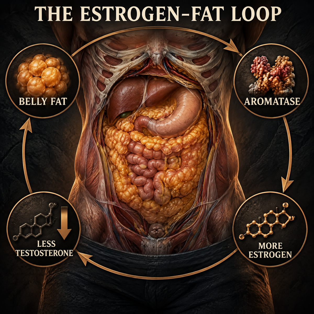 3. Your Belly Fat Is Turning Your