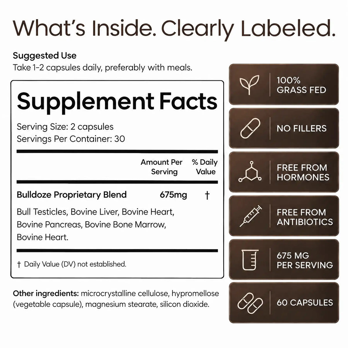 Bulldoze® Bull Organ Complex for Men